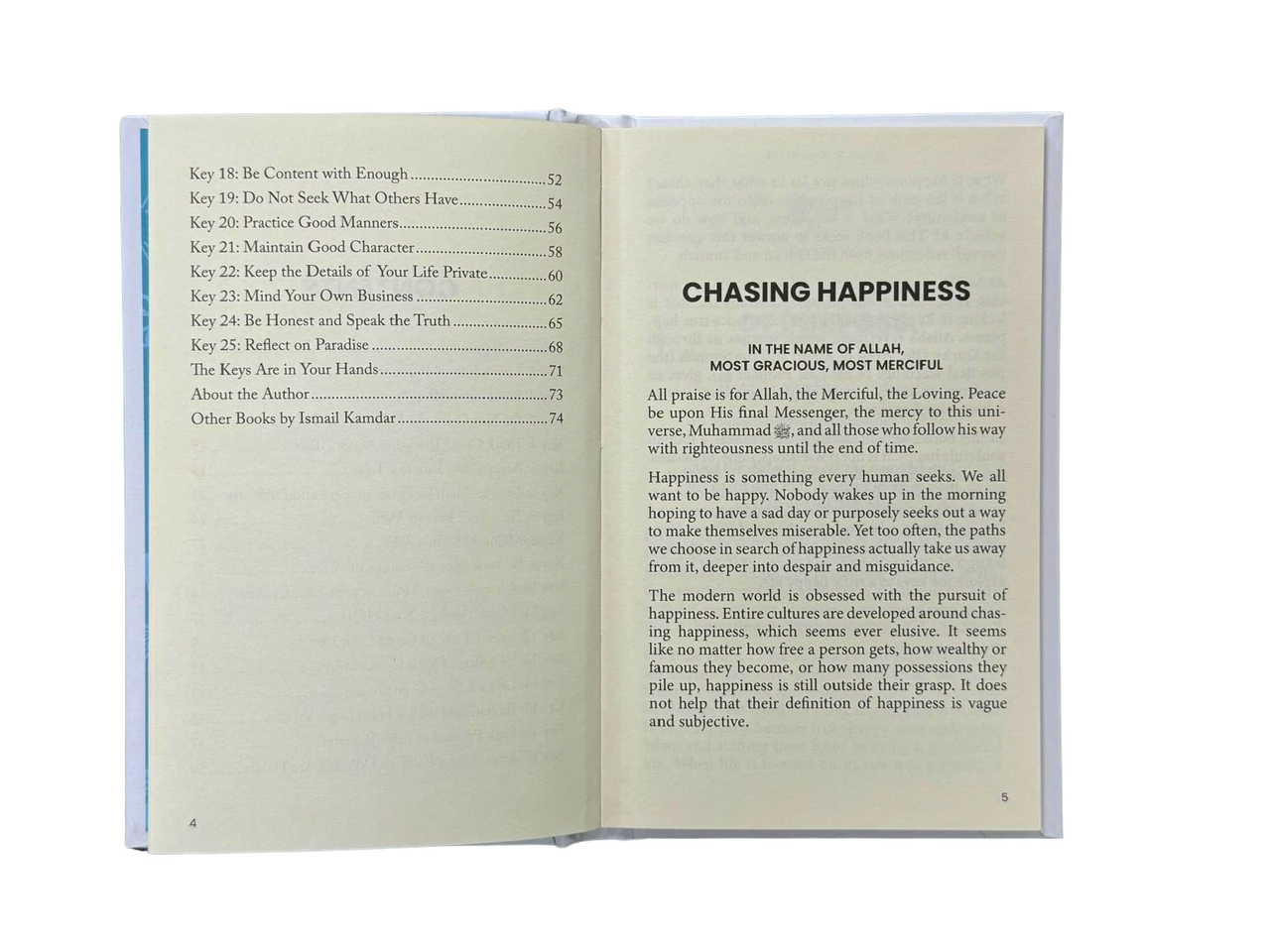 25 KEYS TO A HAPPY LIFE: From the Qur'an and Sunnah ( Hardcover ) - Image 3