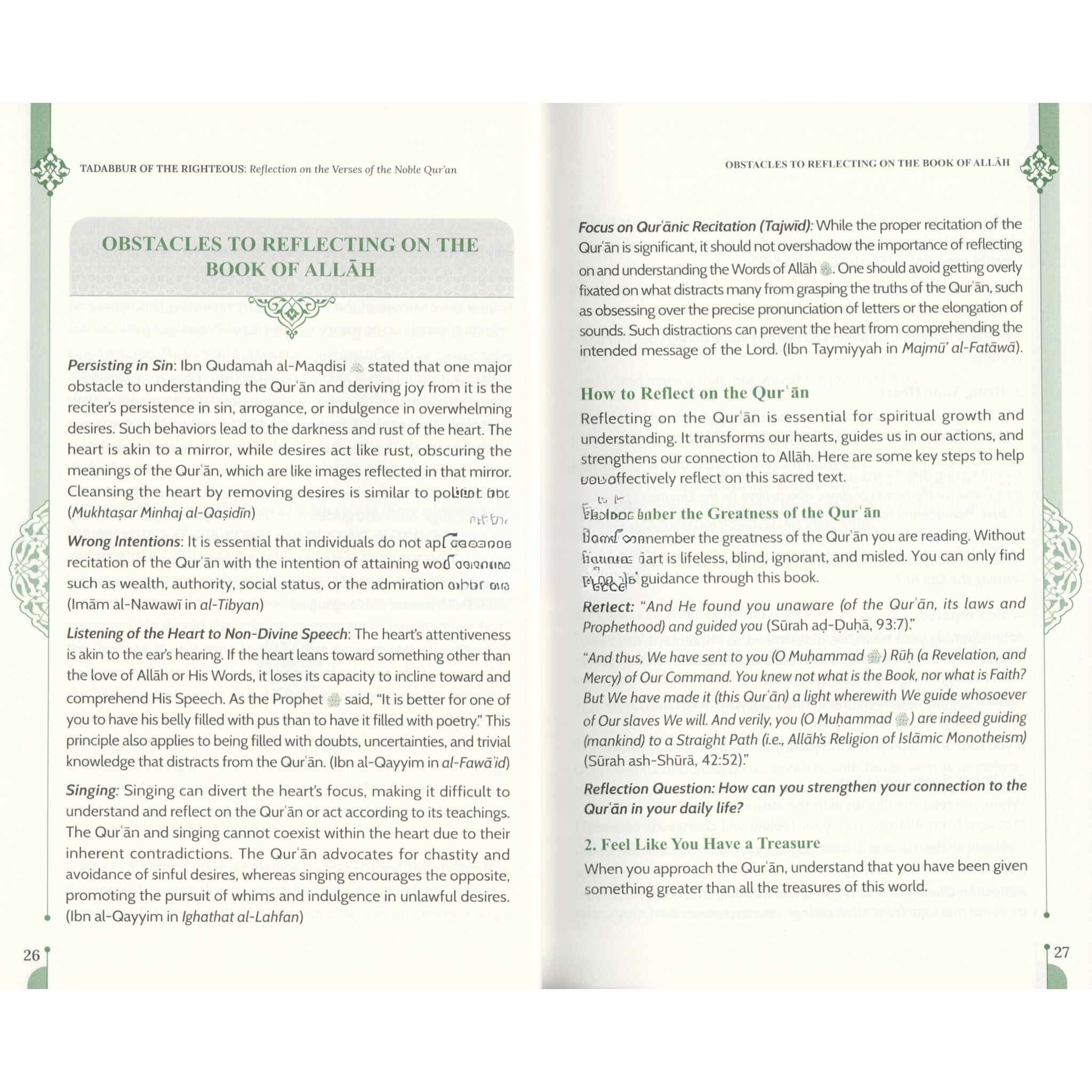 Tadabbur of the Righteous: Reflection on the Verses of the Noble Quran by Dr Ibrahim Alli Lafiagi ( Soft Cover ) - Image 4