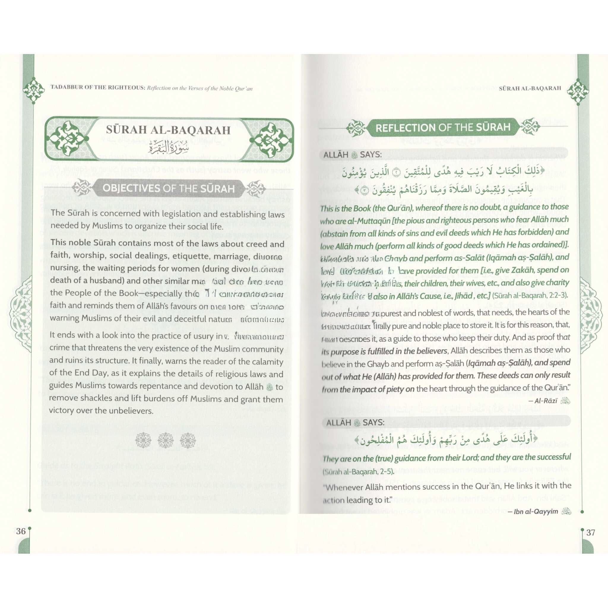 Tadabbur of the Righteous: Reflection on the Verses of the Noble Quran by Dr Ibrahim Alli Lafiagi ( Soft Cover ) - Image 7